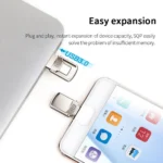 ⁦ملك المرونة والسرعة: فلاش ميموري Xiaomi المزدوج (USB-C و USB 3.1) - تخزين ونقل بلا حدود.⁩ - الصورة ⁦6⁩