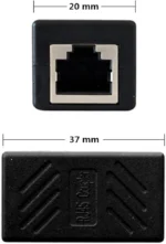⁦تمديد كابل الإيثرنت في ثوانٍ! مقرن RJ45 السحري لحل مشكلة قصر الكابلات.⁩ - الصورة ⁦4⁩
