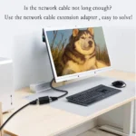 ⁦تمديد كابل الإيثرنت في ثوانٍ! مقرن RJ45 السحري لحل مشكلة قصر الكابلات.⁩ - الصورة ⁦6⁩